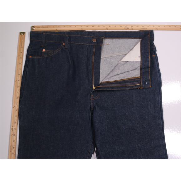 Vintage NWT Levi’s 1981 Saddleman Boot Jeans 517 Size 44W X 30L Orange Tab - Picture 5 of 8